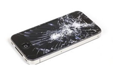 Cracked Smartphone Screens
