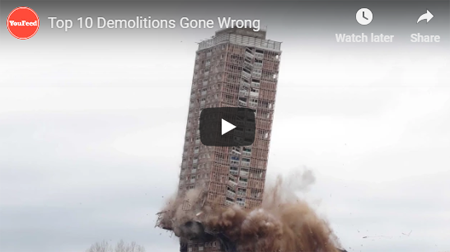 Top 10 demolitions gone wrong