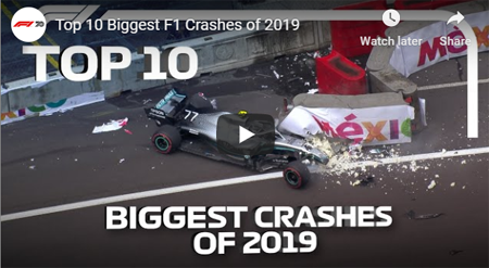 Formula 1 Crashes